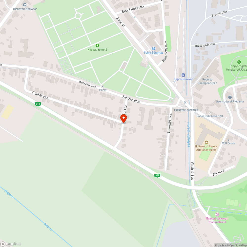 Lesüllyedt, balesetveszélyes járda bejelentés helye