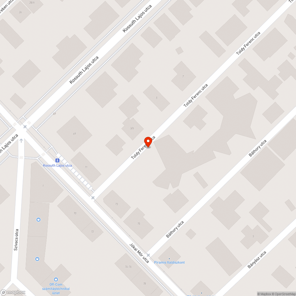 Születésnapos kátyú bejelentés helye