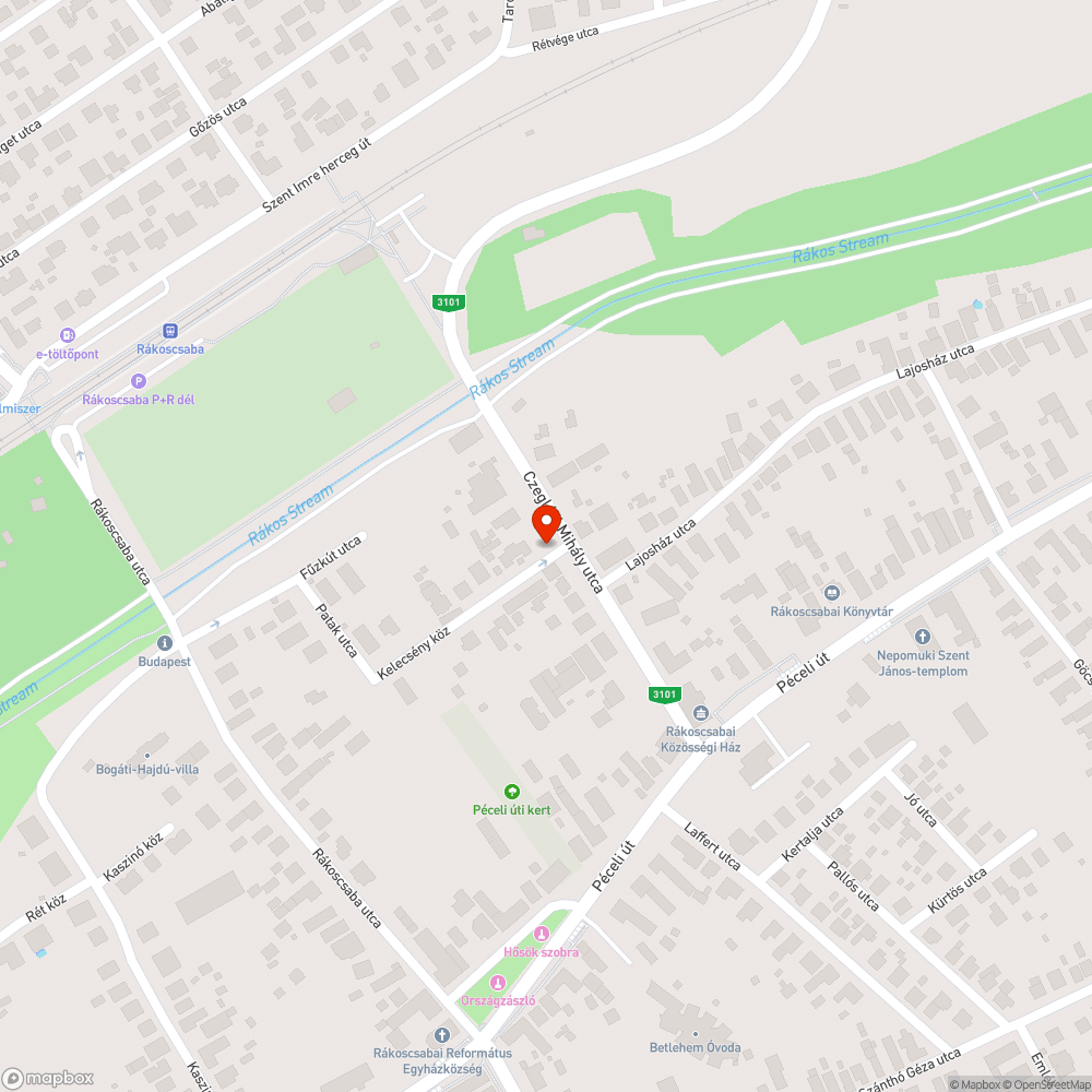 Hiányzó utcanévtáblák bejelentés helye