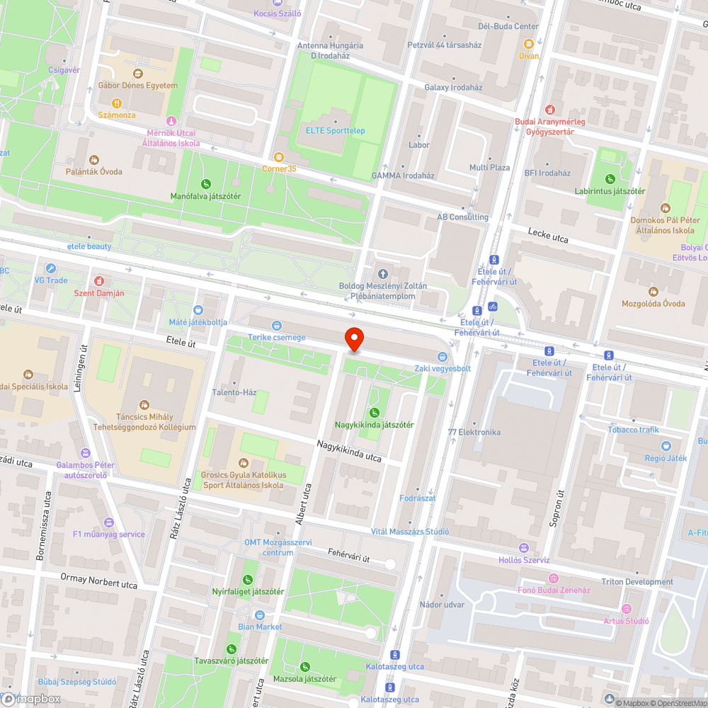 Kiszáradt facsemete bejelentés helye