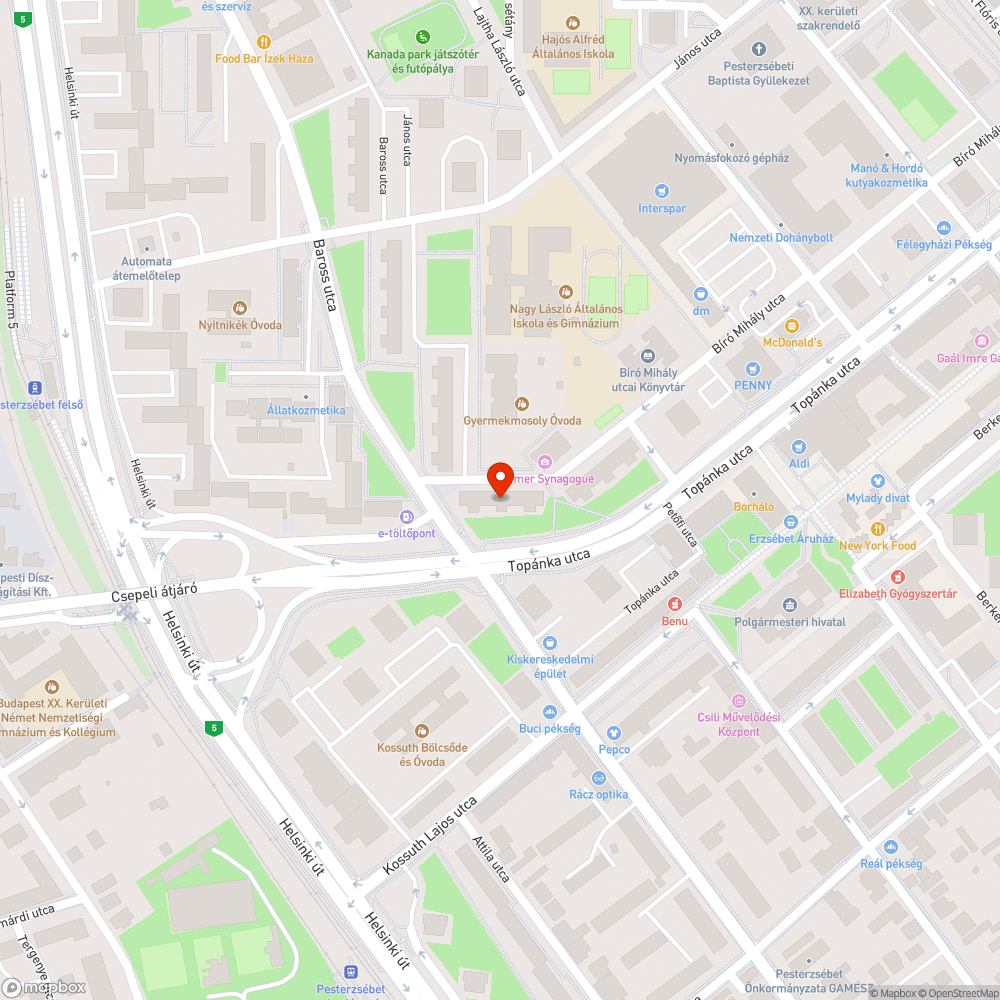 Lyukas fedlap bejelentés helye