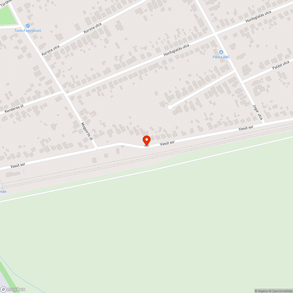 Közút szegélyezés elmaradt bejelentés helye