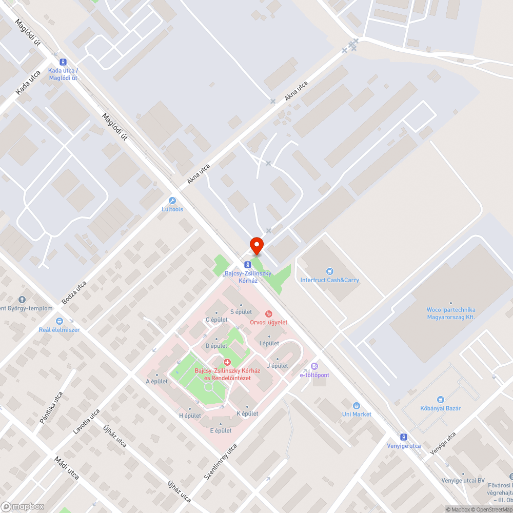 Egy nagyobb zsák szemét bejelentés helye