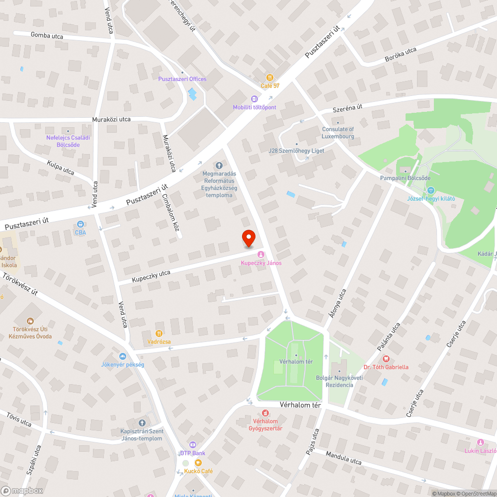 Sarkon, tilosban parkol bejelentés helye