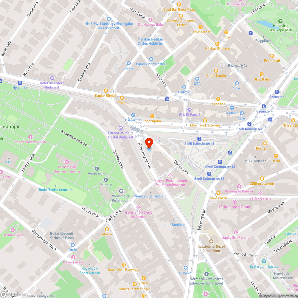 Járdán parkolás bejelentés helye