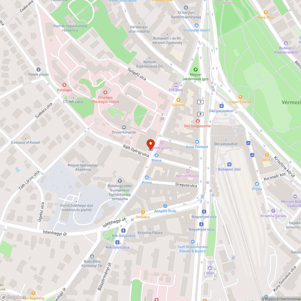 Állandóan autók parkolnak az Onkológiai Intézet járdáján bejelentés helye