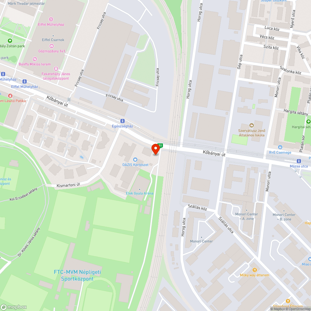 Rendszám nélkül hagyott jármű bejelentés helye