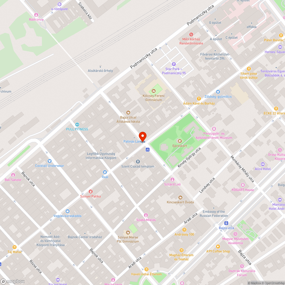 Damaged pole bejelentés helye