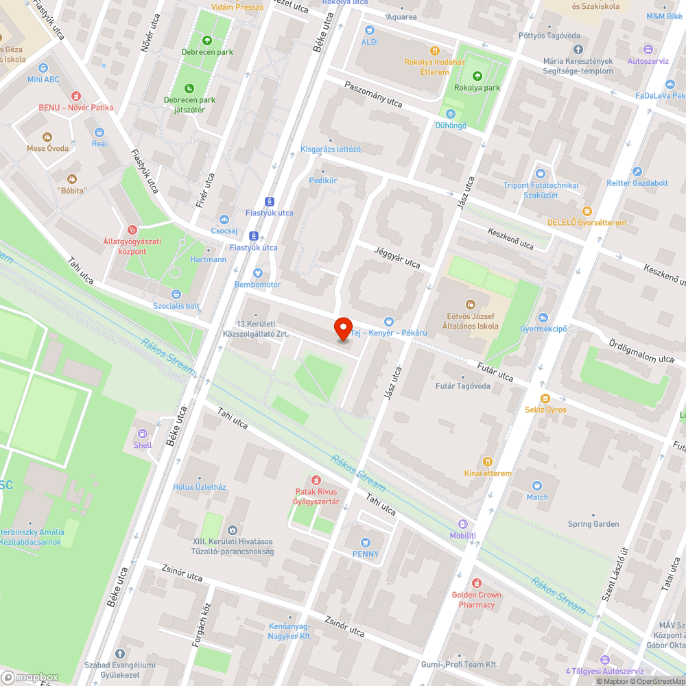 3 db kiszáradt fa bejelentés helye