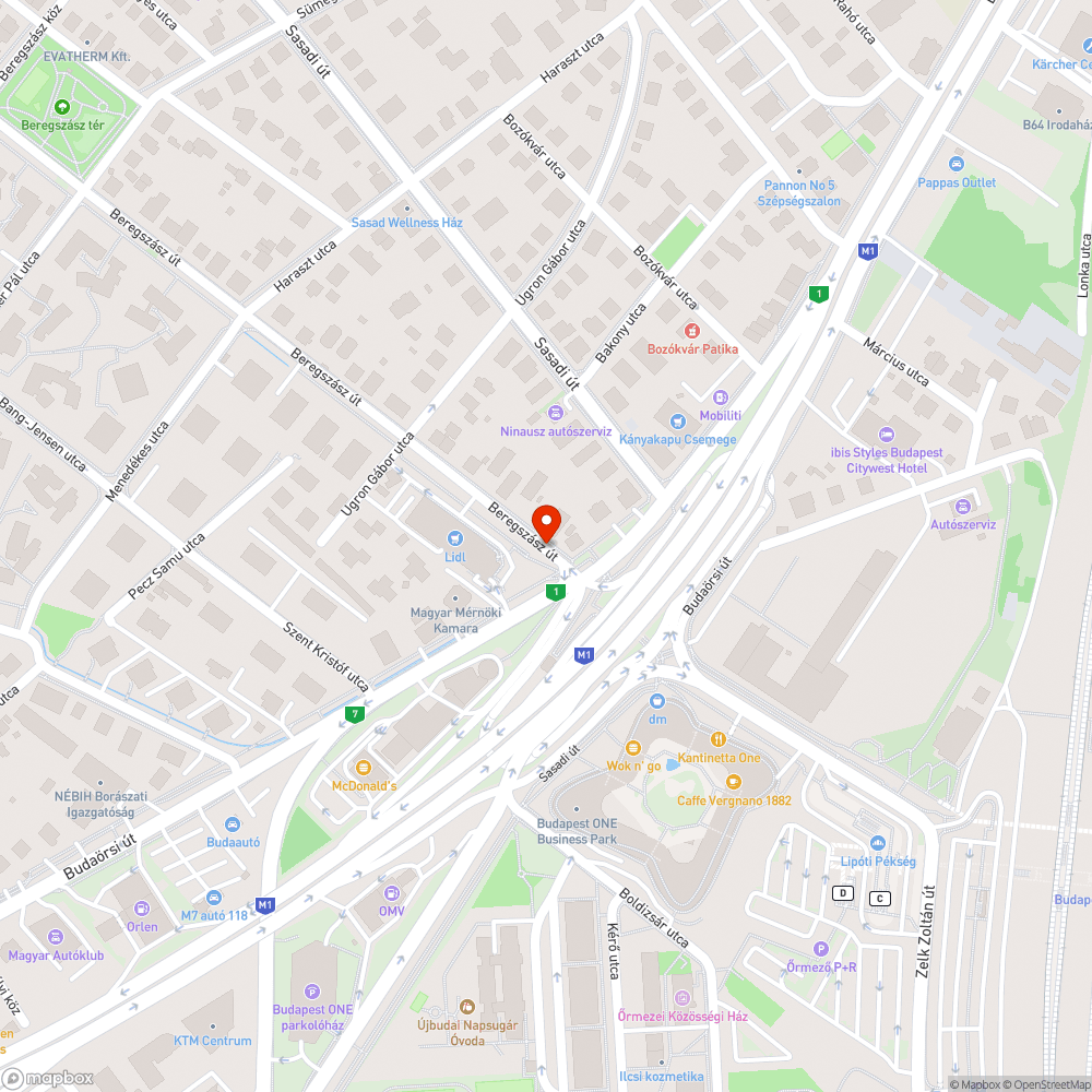 Megsüllyedt Novotron bejelentés helye