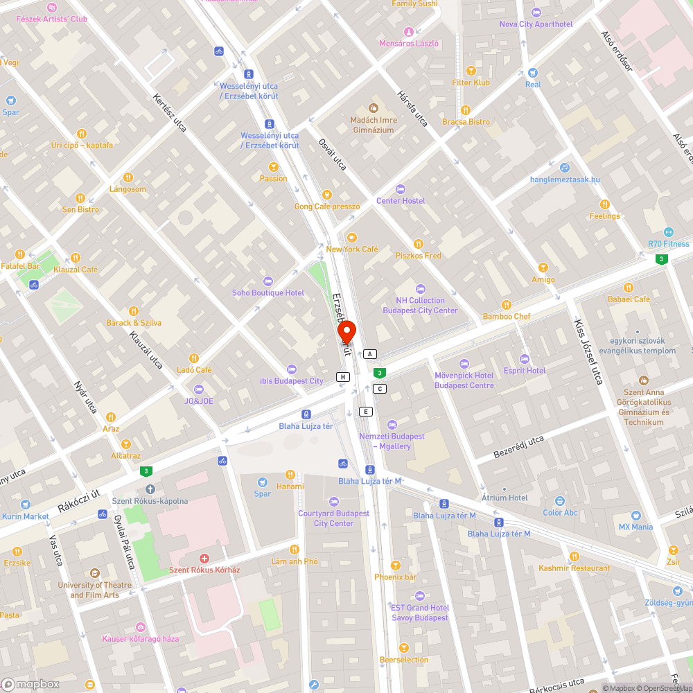 bója a bicikliút elkerítéséhez bejelentés helye