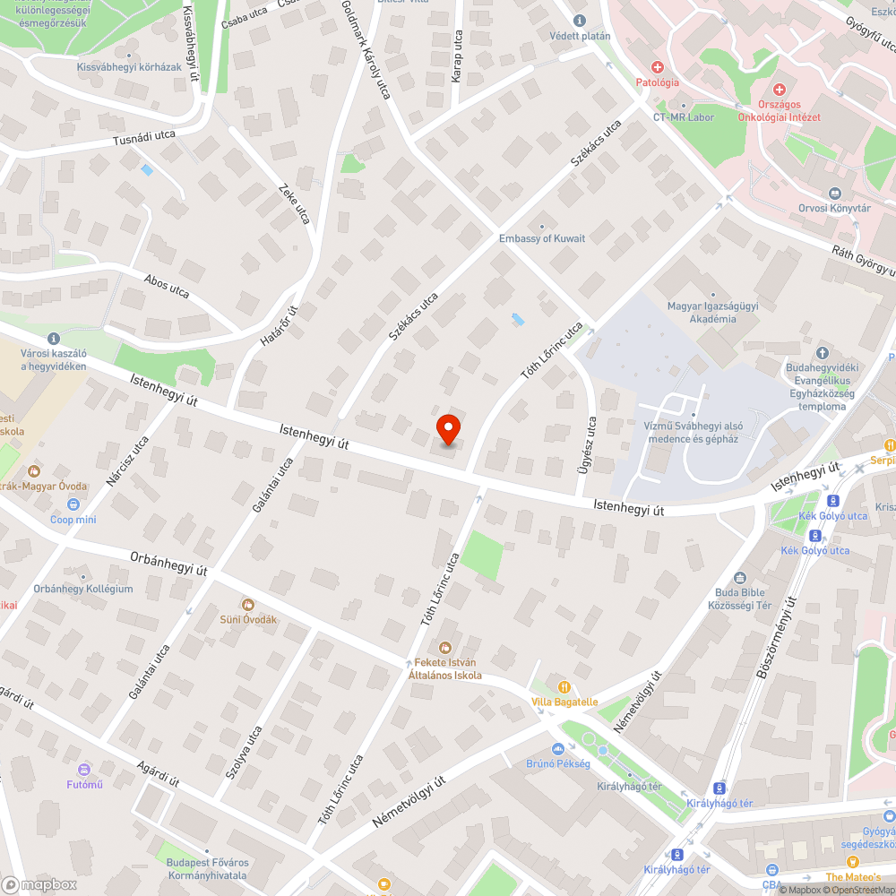 Elhagyott G Astra bejelentés helye