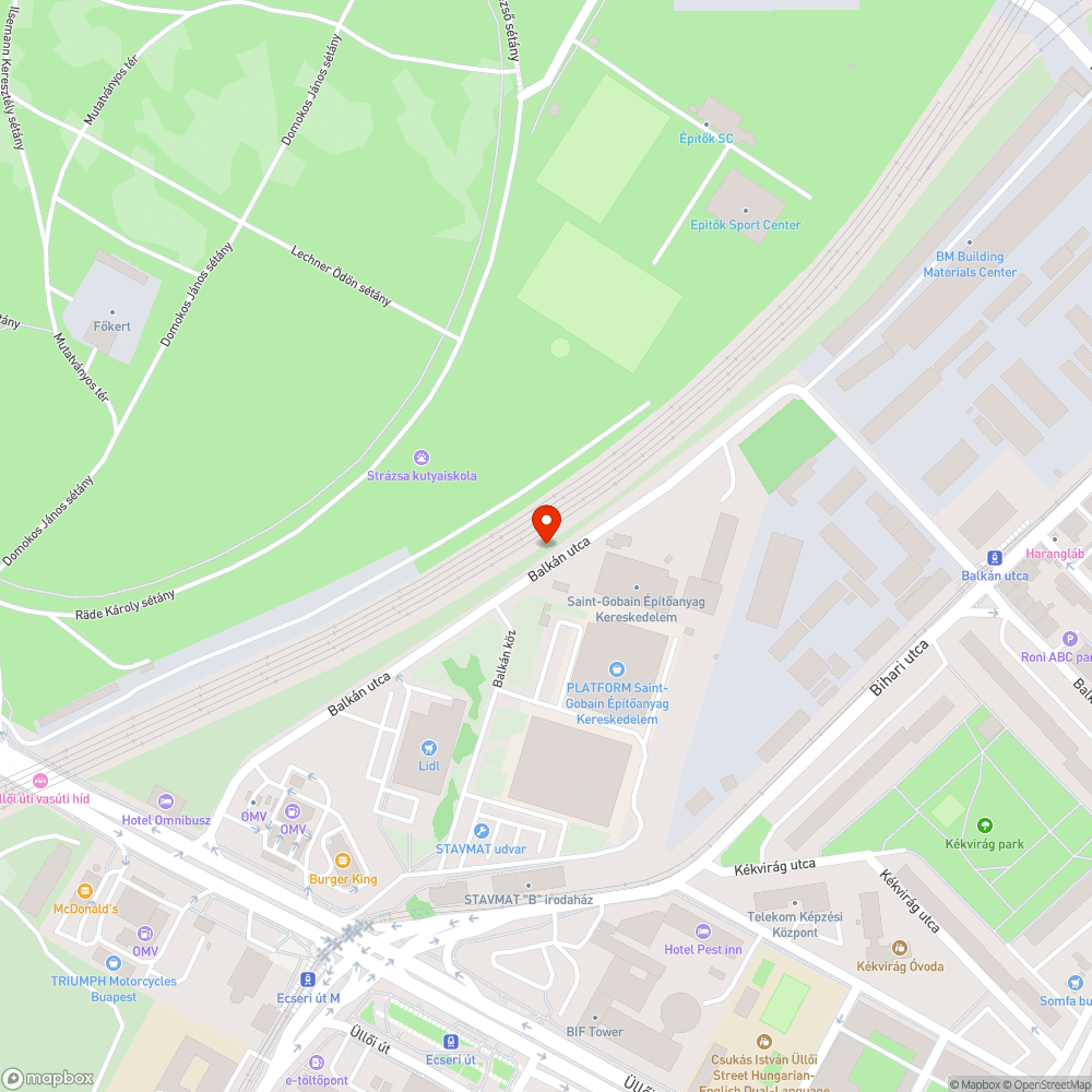 Szennyvíz bejelentés helye