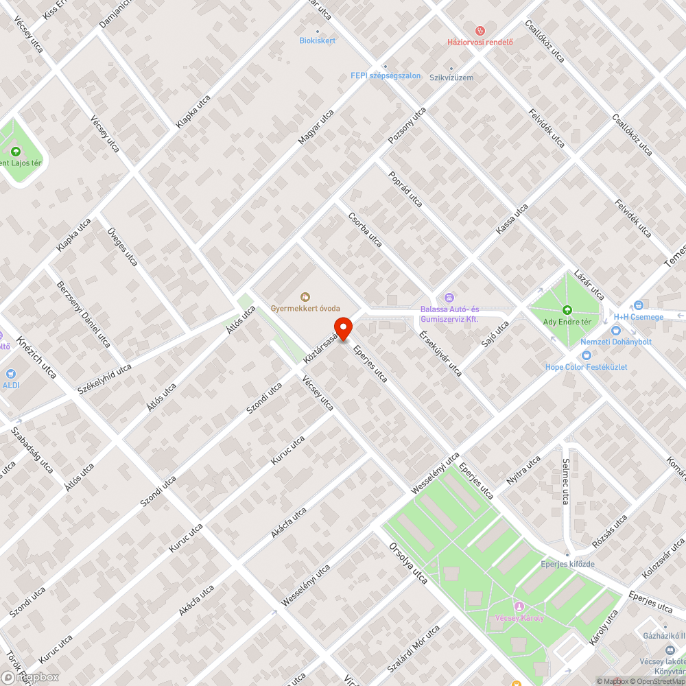 Porladt aknafedél bejelentés helye