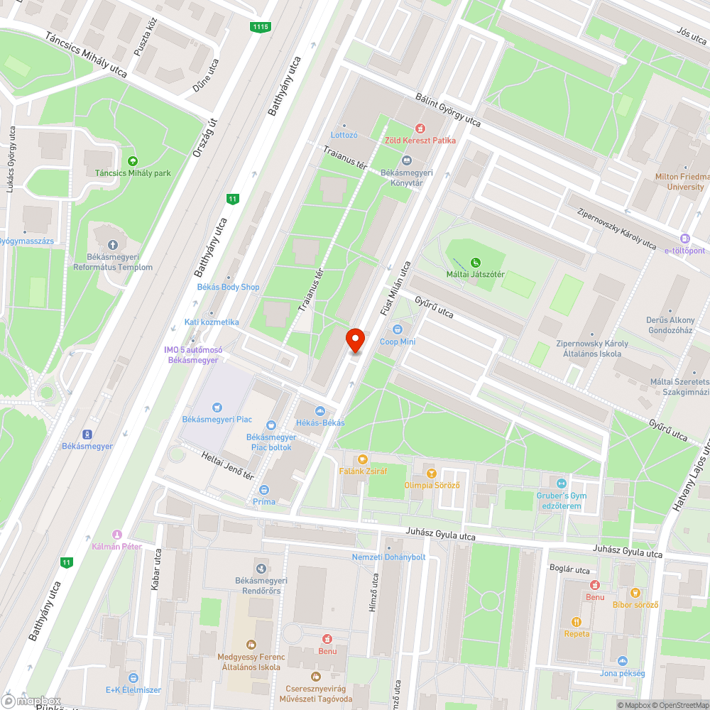 Zöldhulladék bejelentés helye