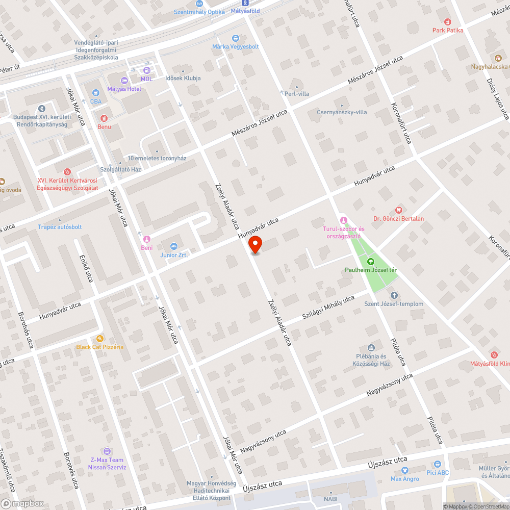 Fa és bokor bejelentés helye