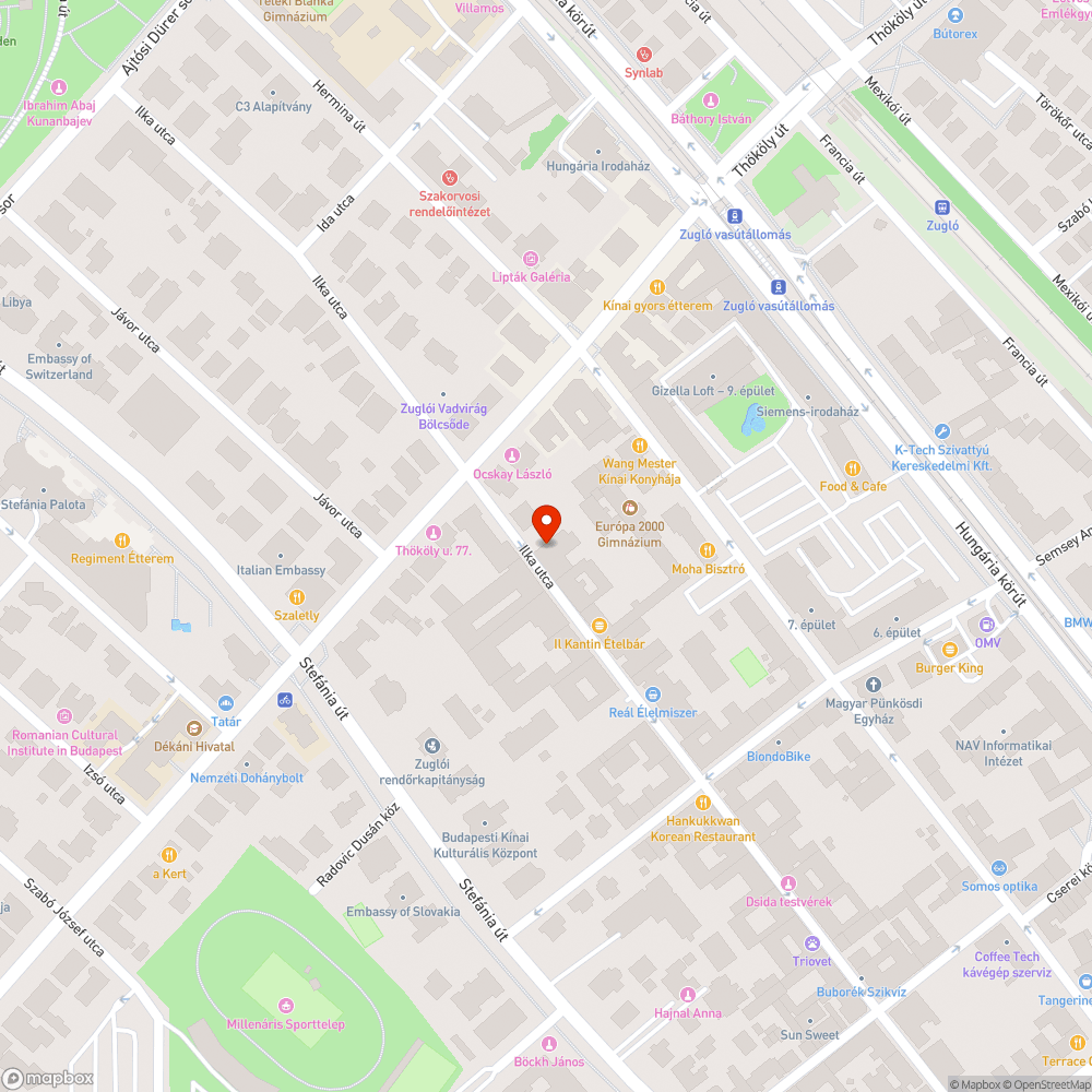 Beszakadt úttest, alámosott burkolat bejelentés helye