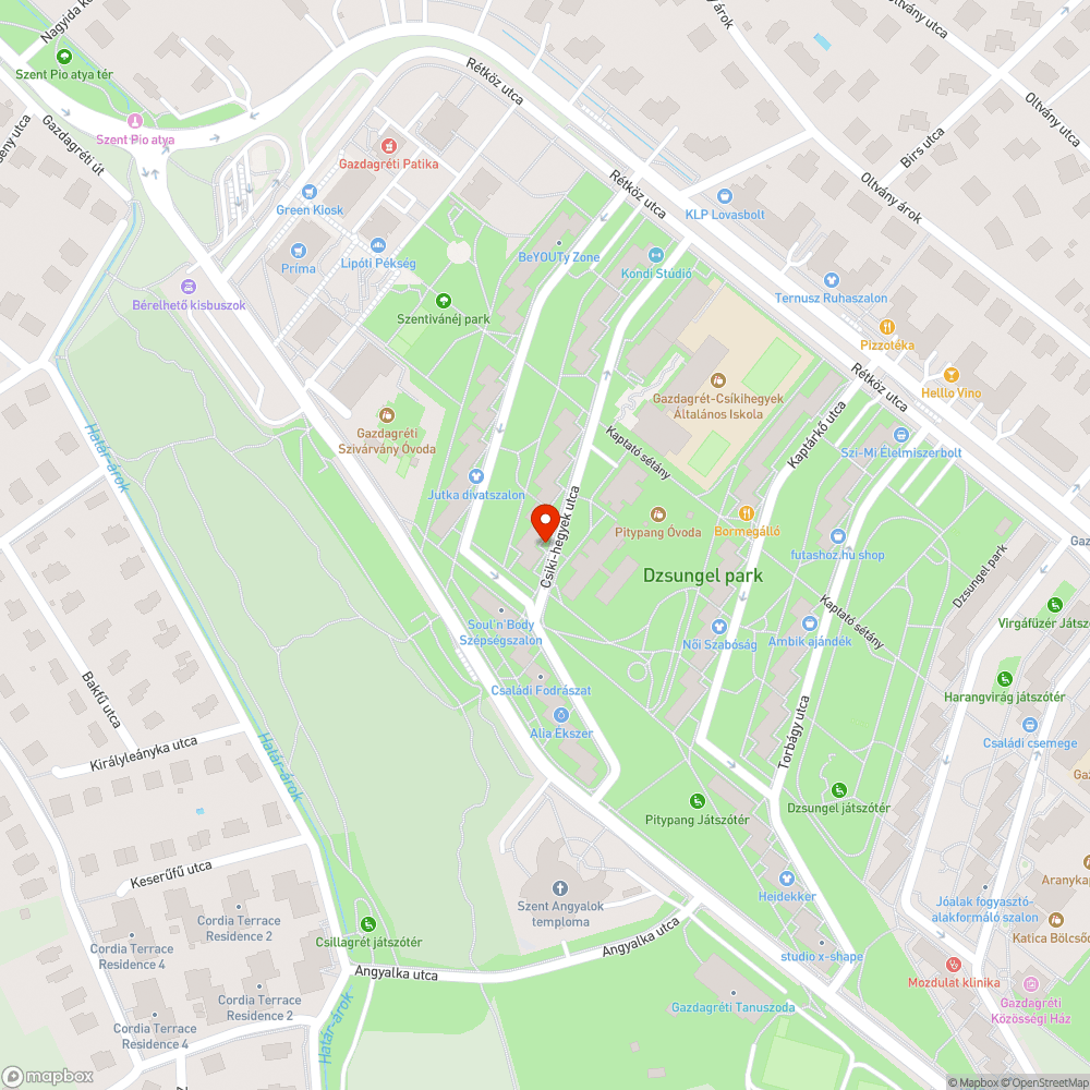 Bent hagyott tuskó bejelentés helye