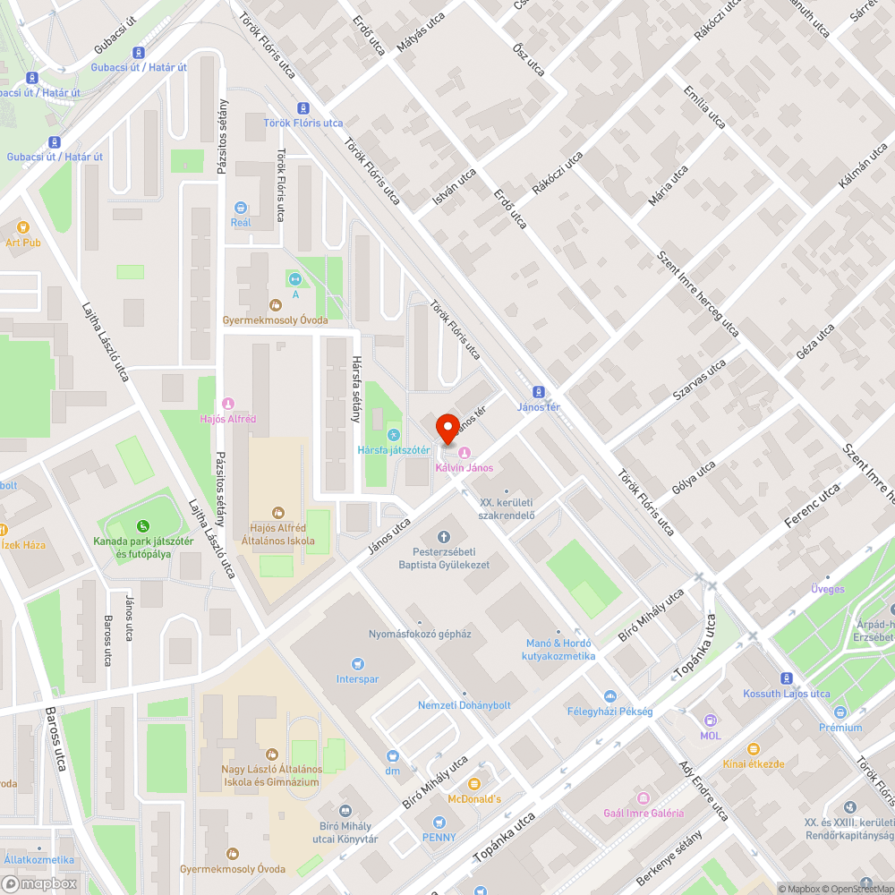 Sérült közműaknakeret bejelentés helye