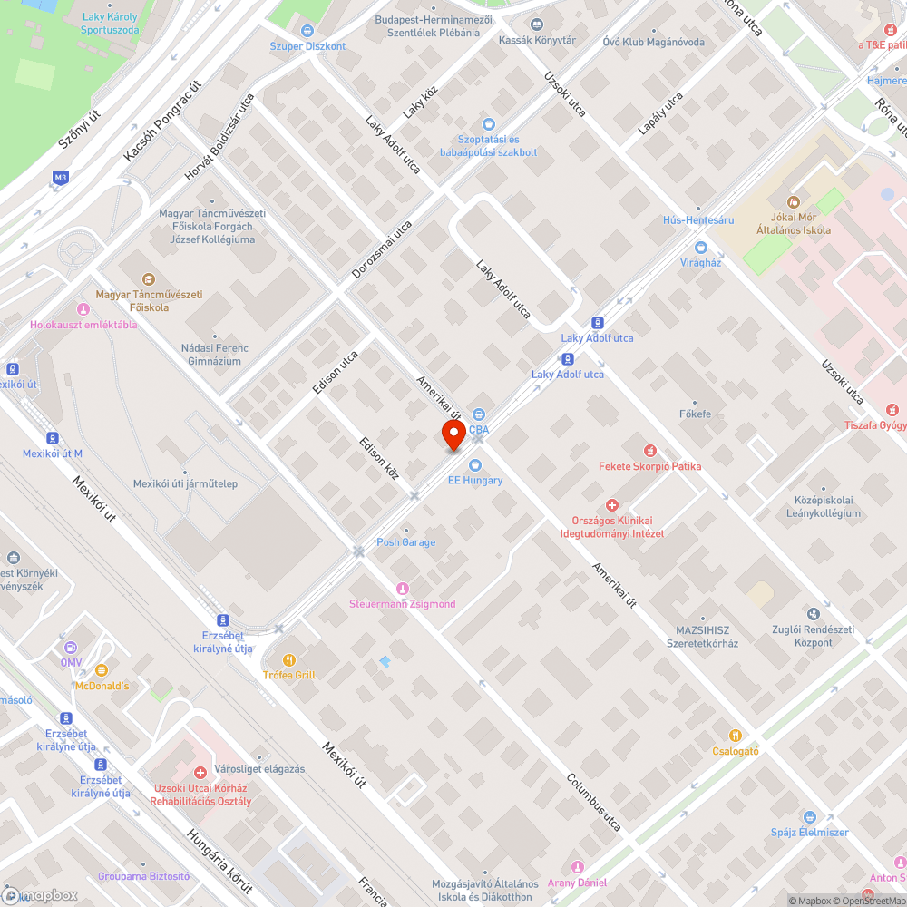 Roncs bejelentés helye