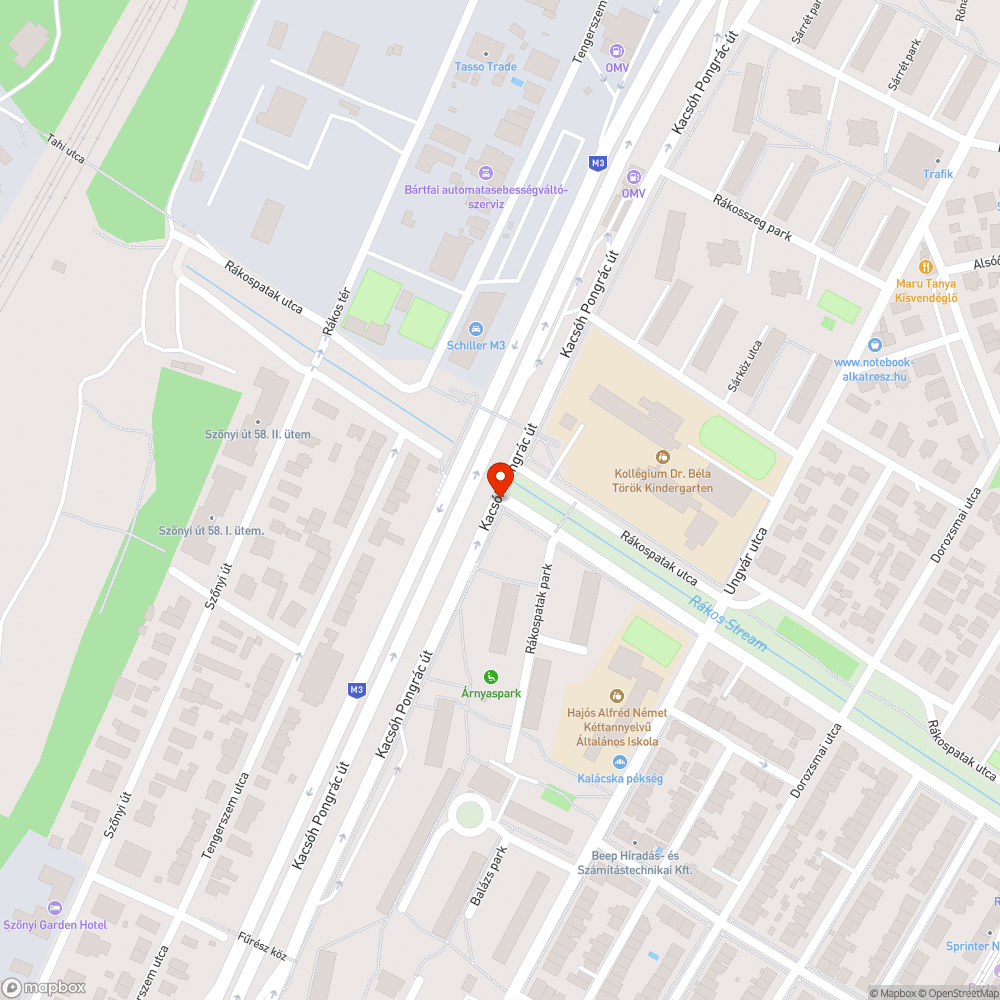 Szemétlerakás a sarkon bejelentés helye