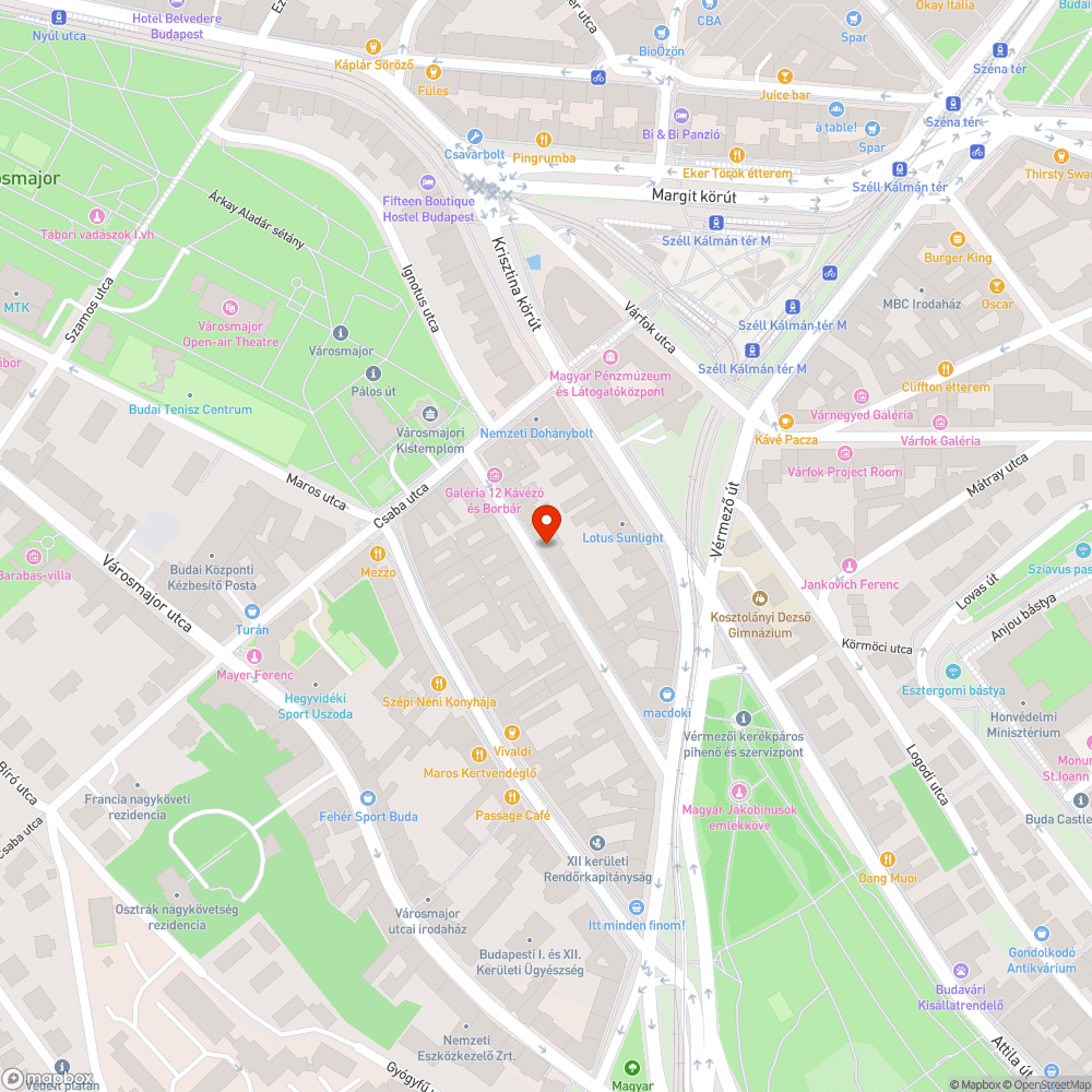 Lomok az utcán bejelentés helye