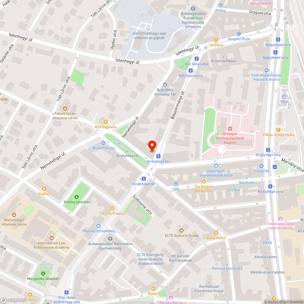 Elromlott jelzőlámpa gyalogos bejelentés helye