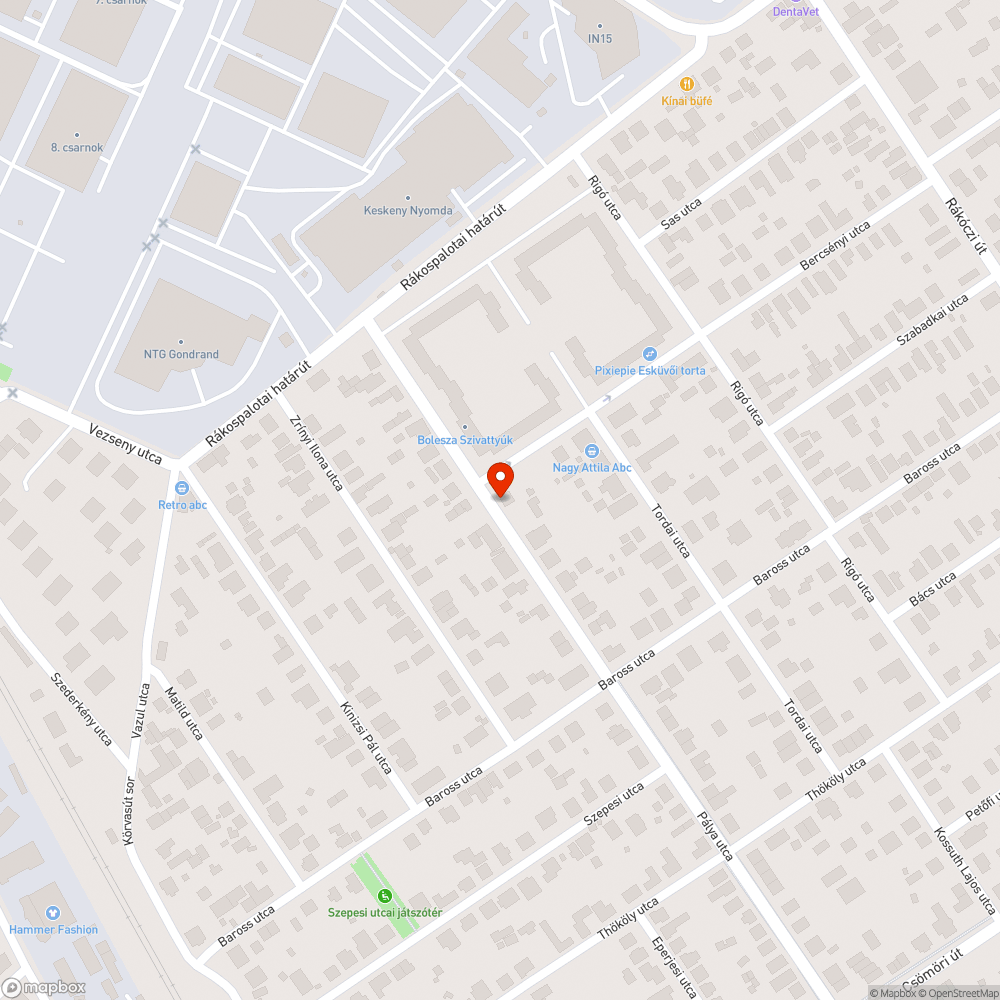 Leszakadt vezeték bejelentés helye