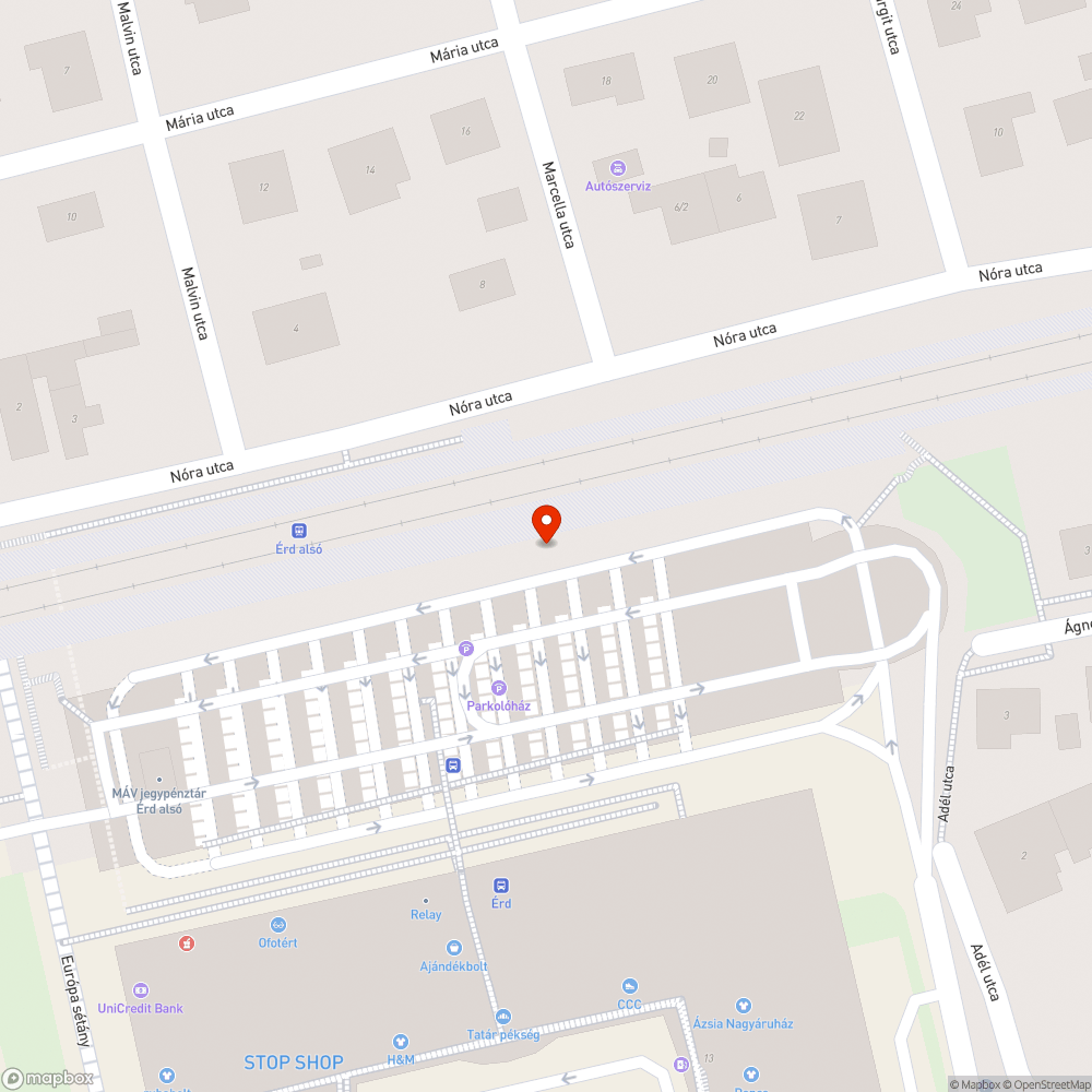 Hatalmas gaz az üzletsor mögött bejelentés helye