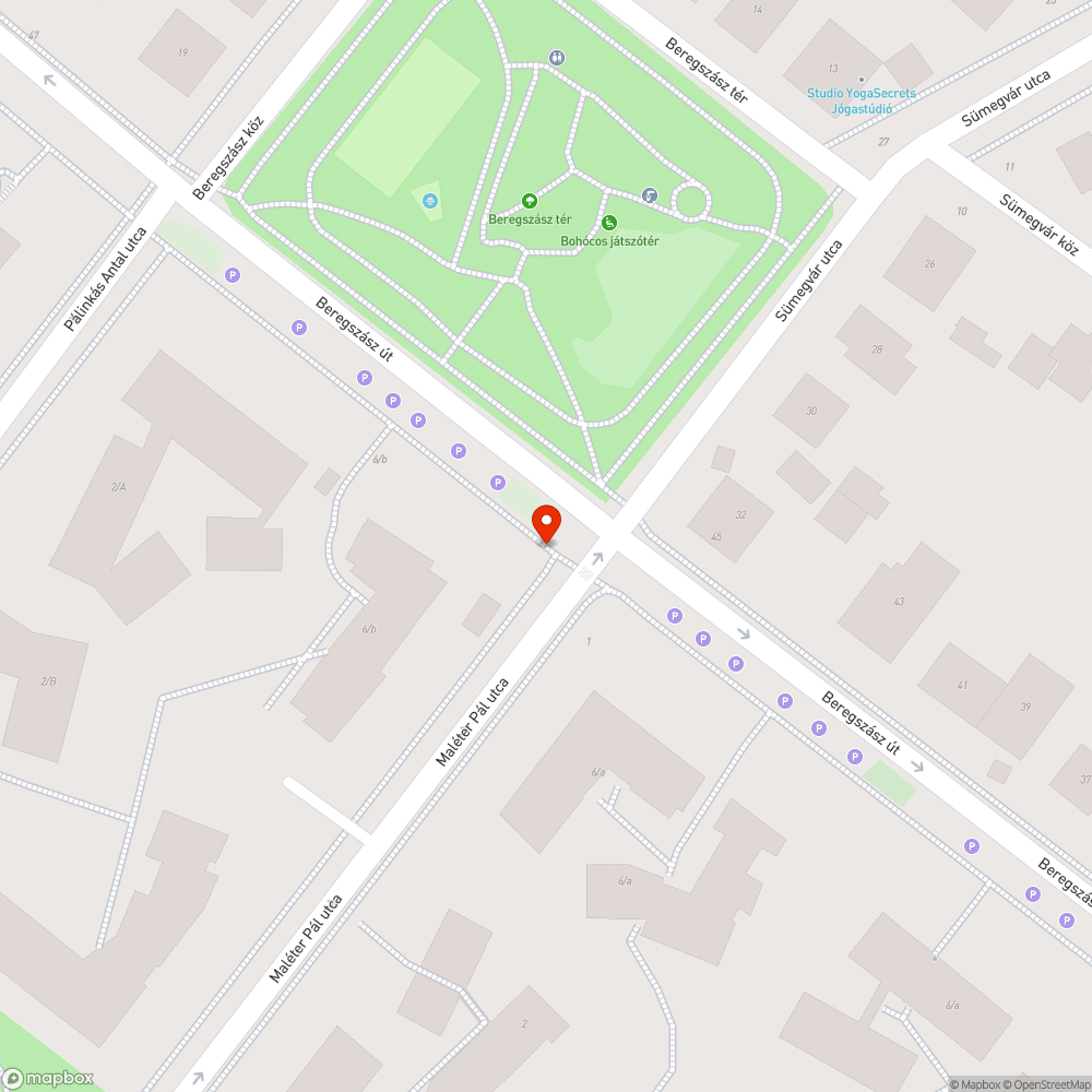 2003-as piros Fiat Punto bejelentés helye