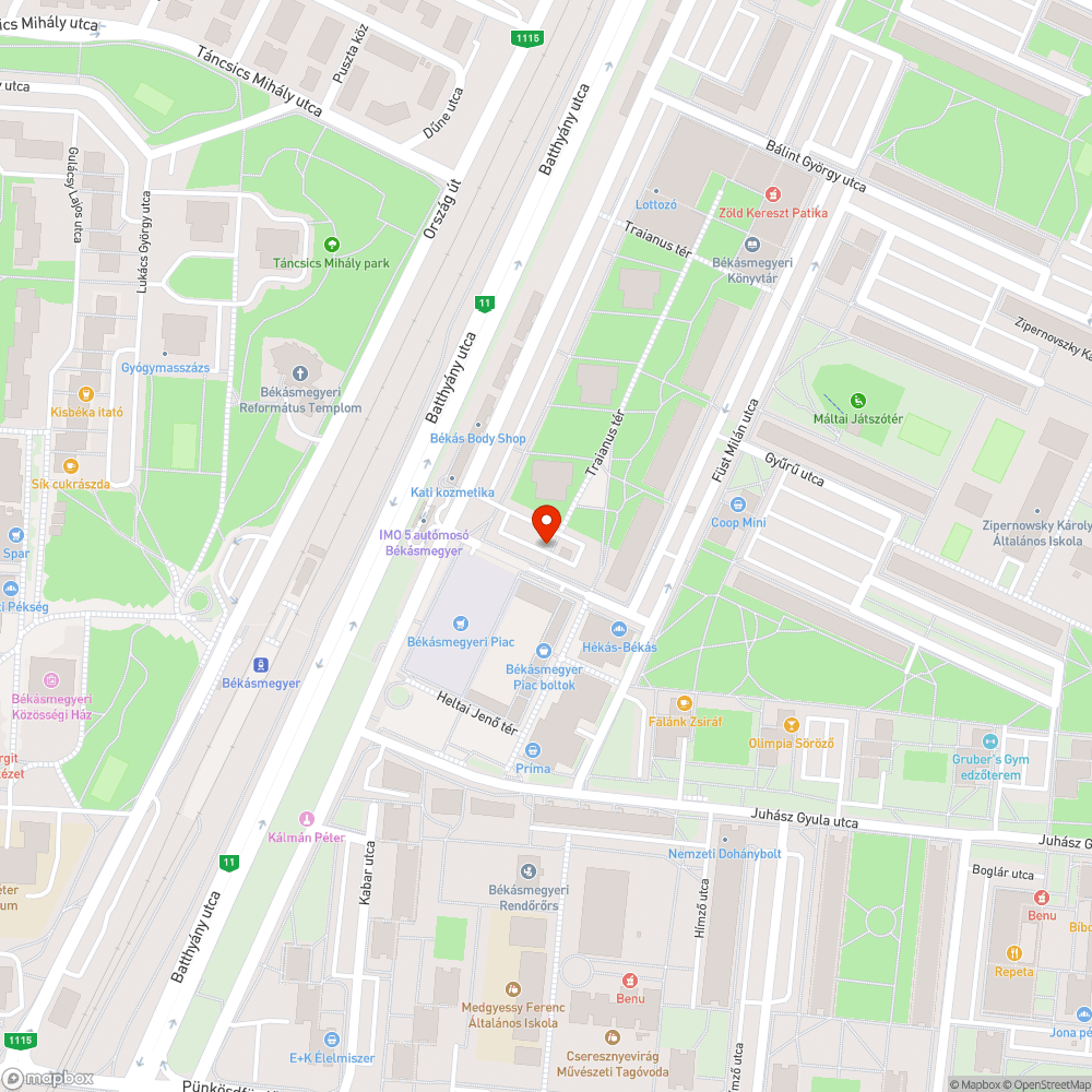 Halott fák bejelentés helye