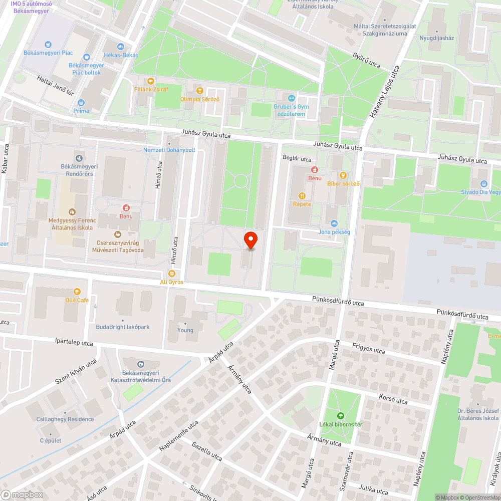 Kiégett 2 neon bejelentés helye