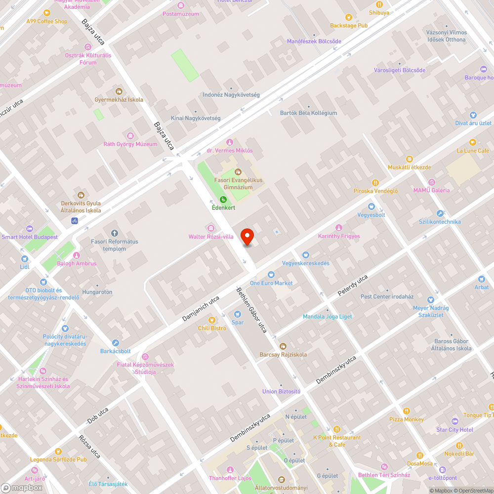 Üres virágtartók bejelentés helye