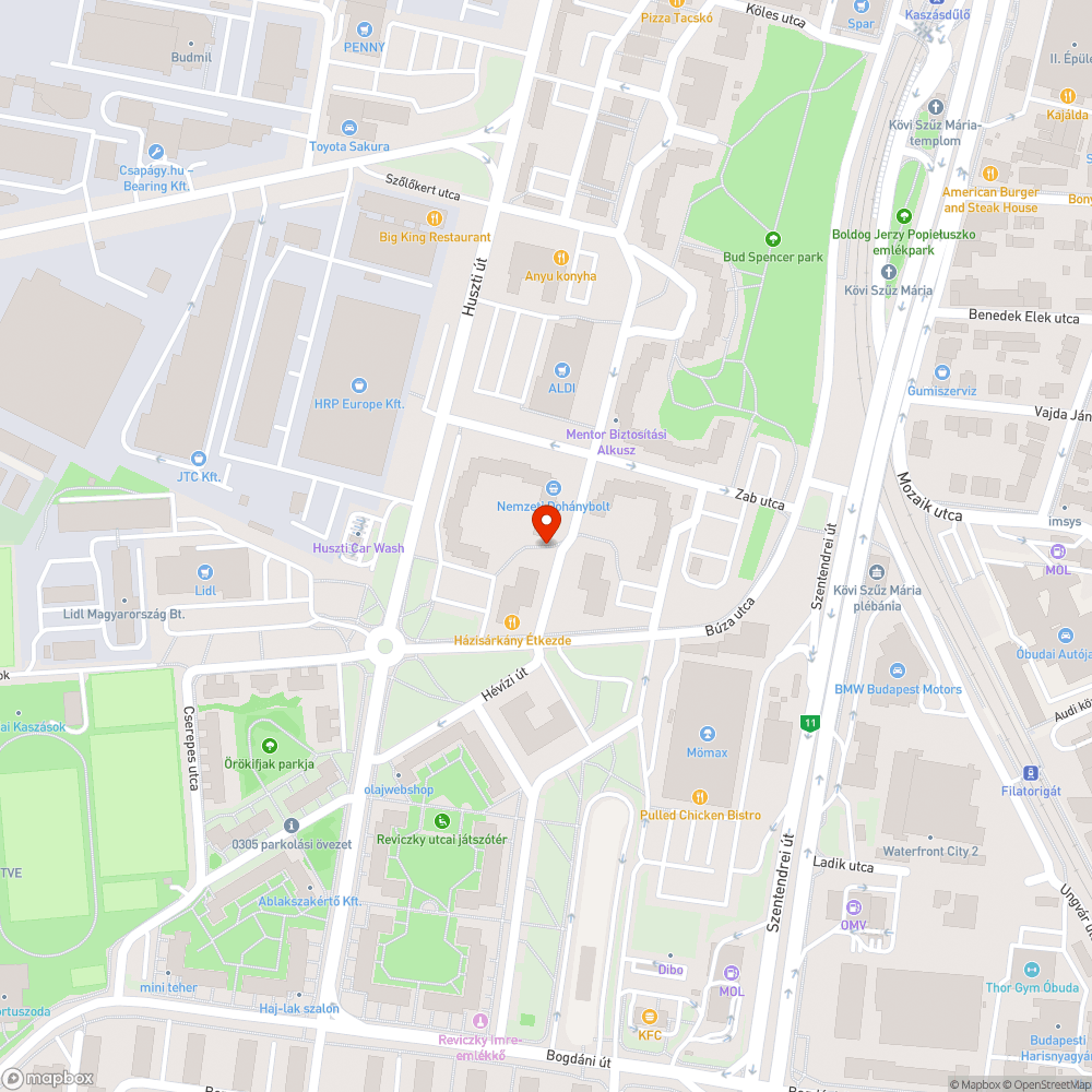 Balesetveszélyes közműakna bejelentés helye