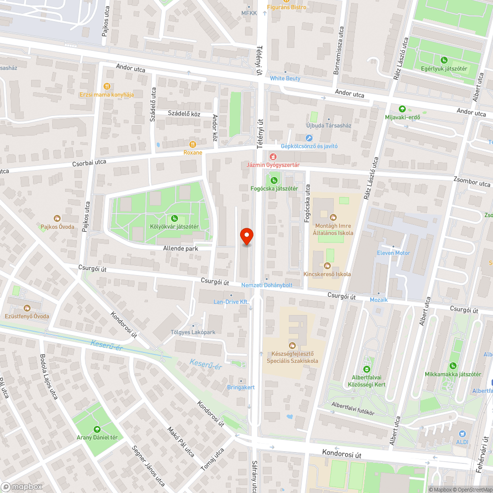 Korhadt fák - Tétényi út bejelentés helye