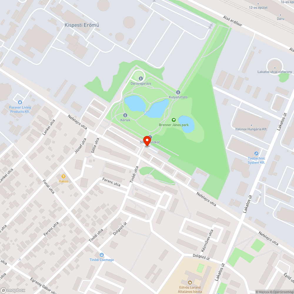 Garázson obszcén graffiti bejelentés helye