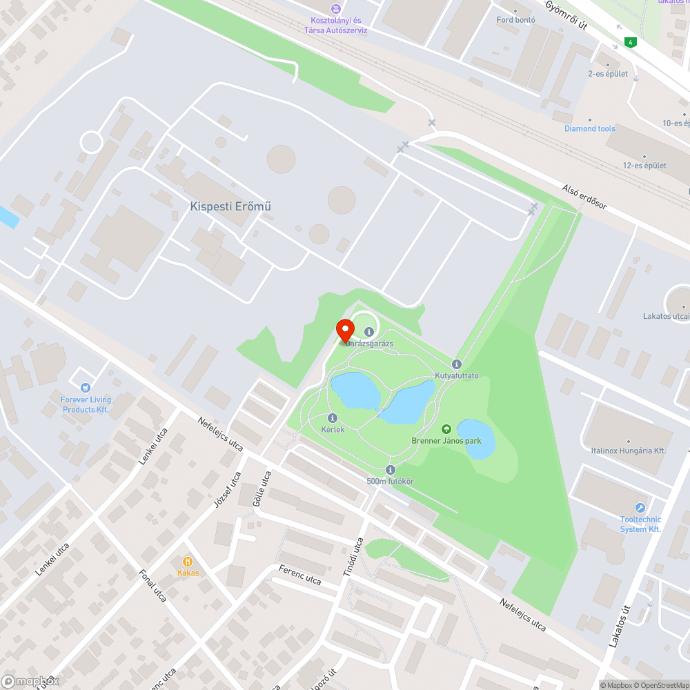 Közmű csőrendszeren végig graffiti bejelentés helye