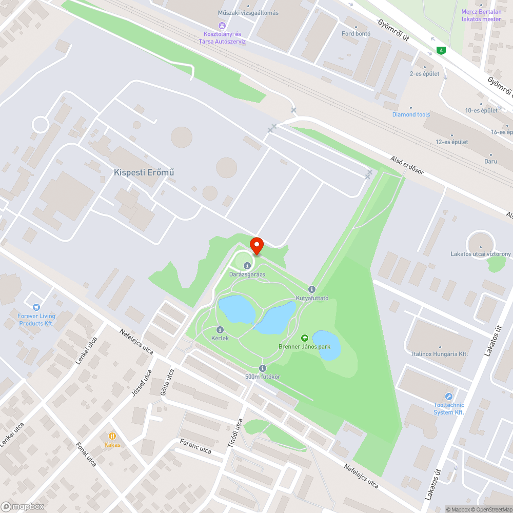 Pihenőparkban, futókör mellett rengeteg graffiti bejelentés helye