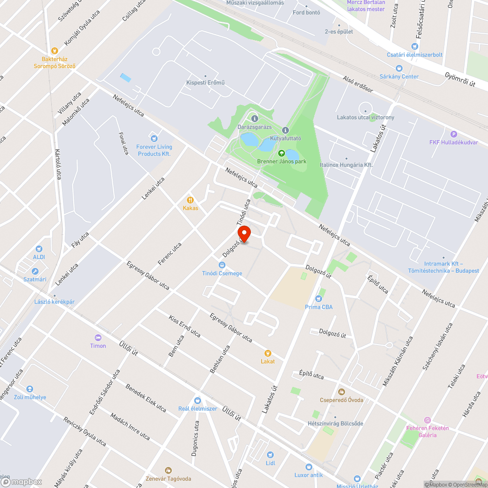 Társasház oldala végig graffitis bejelentés helye