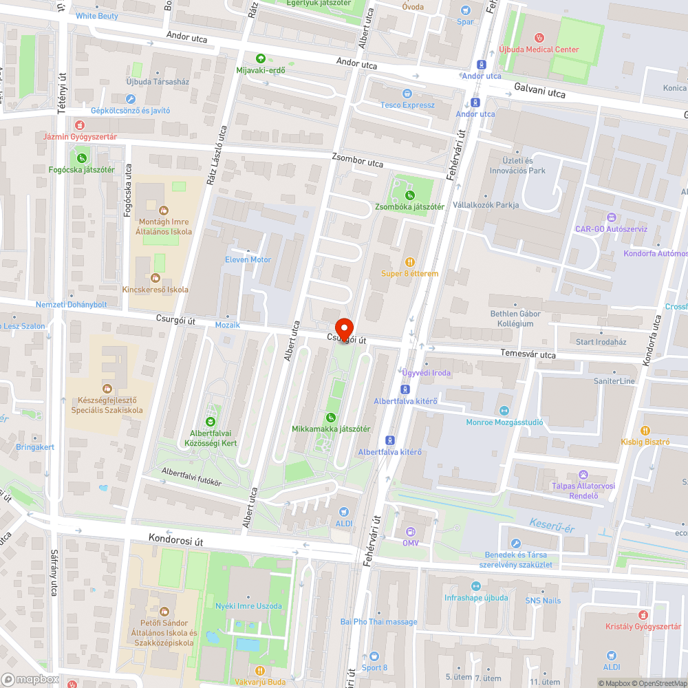 Kiszáradt fák bejelentés helye