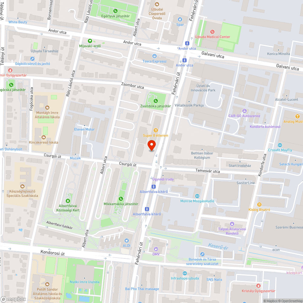 Lelógó faágak bejelentés helye