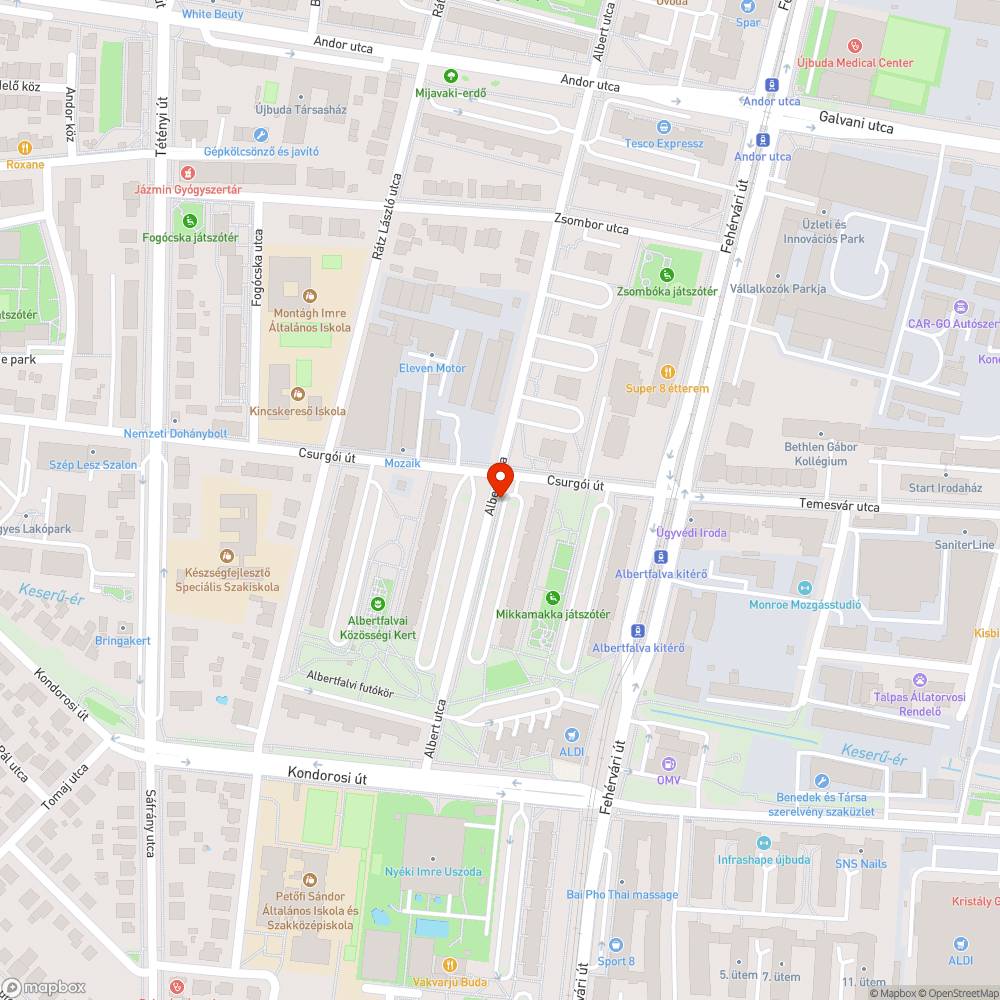 Lelógó faágak bejelentés helye