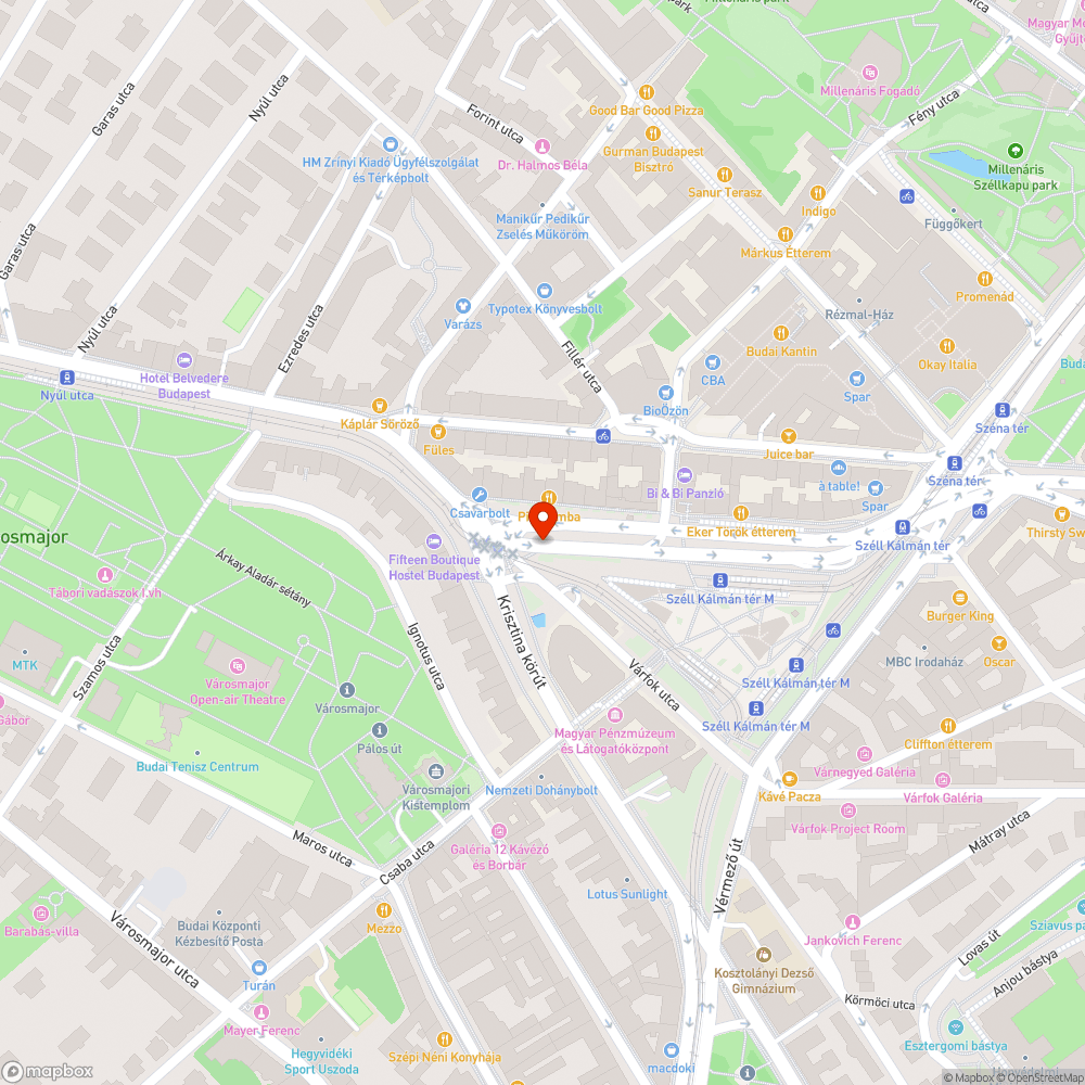 Láthatatlan LIFT bejelentés helye