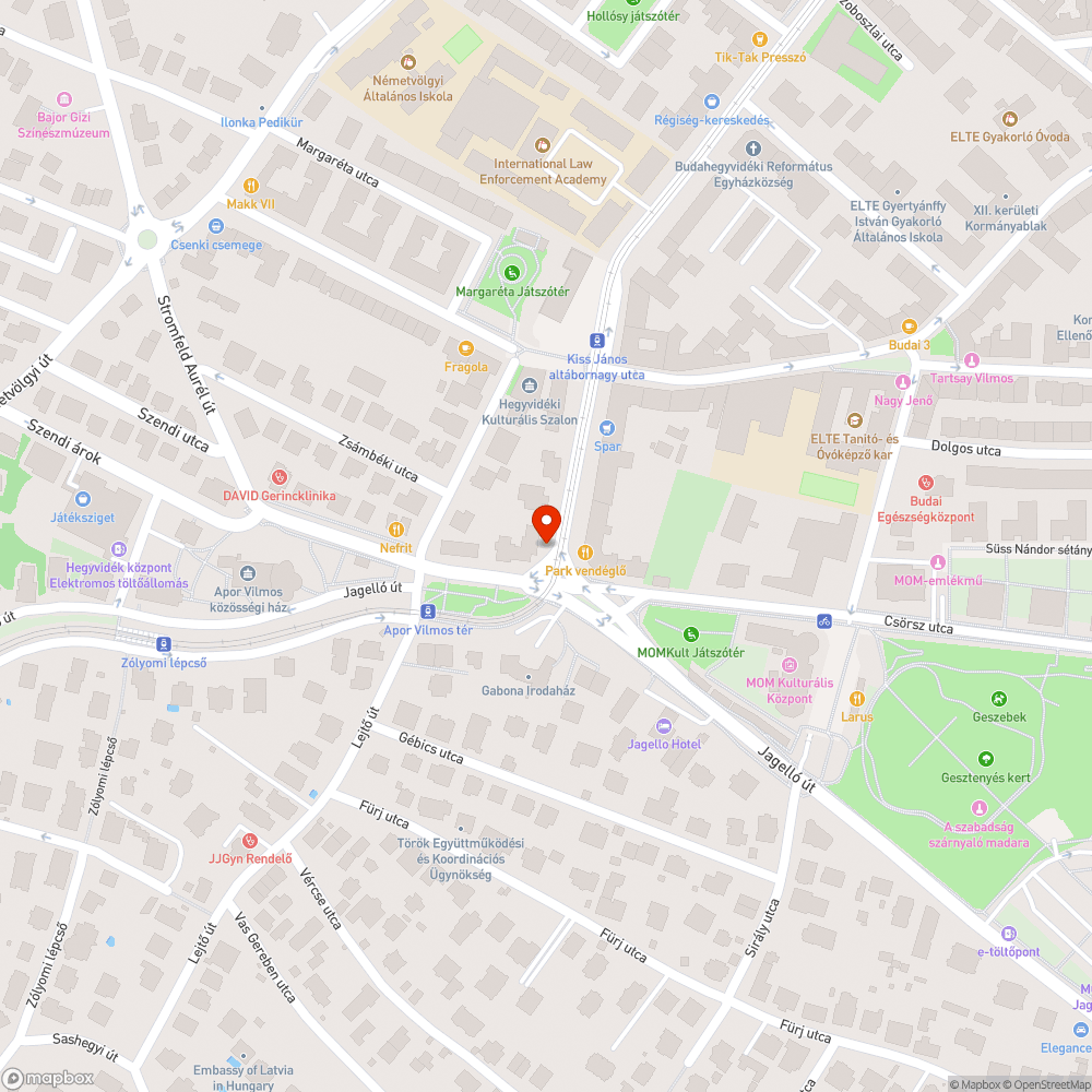 Sérült keret bejelentés helye