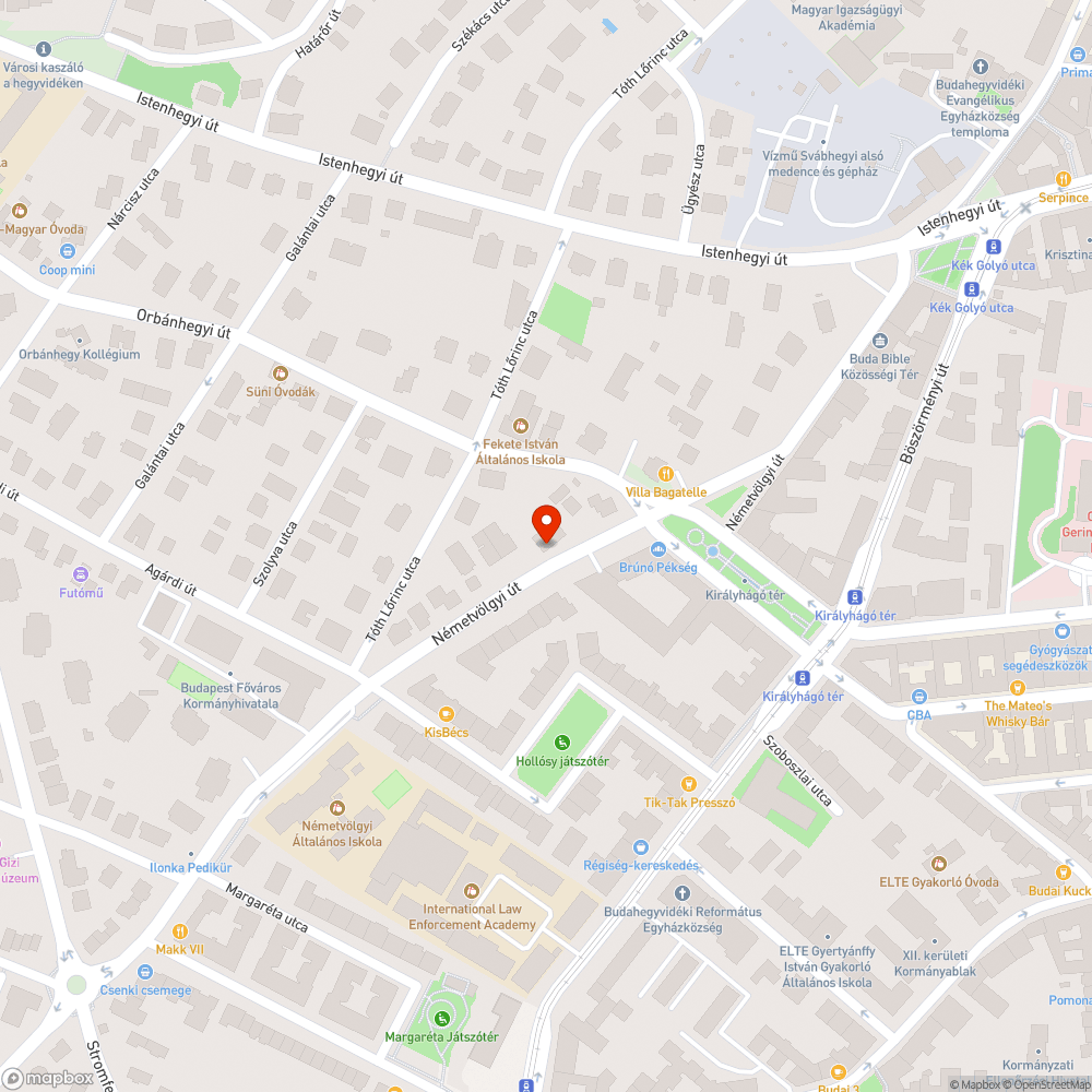 Sérült keret bejelentés helye