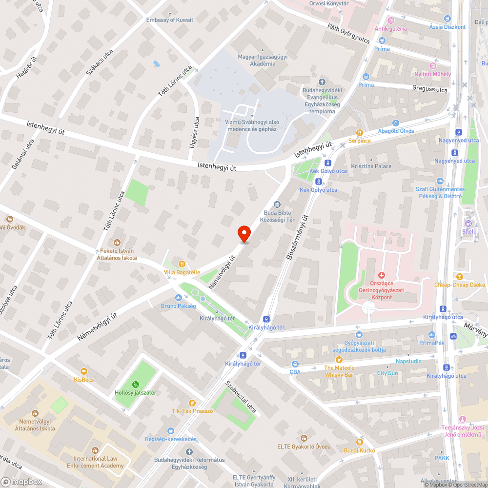 Kiálló fedlap bejelentés helye