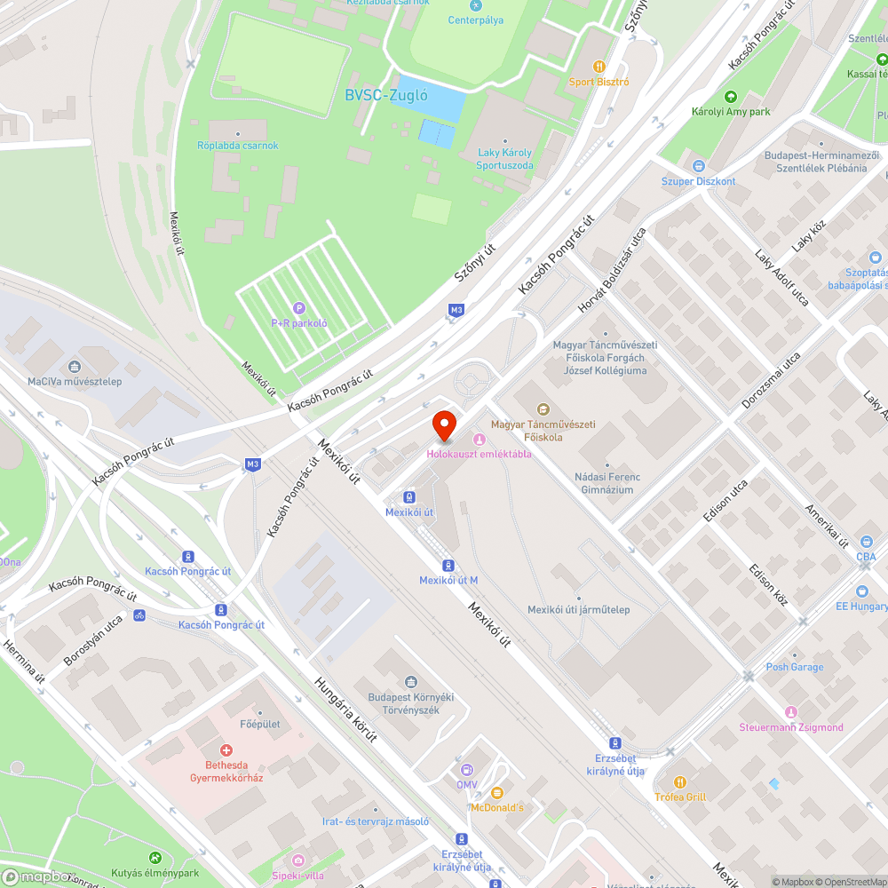 nyitott doboz bejelentés helye