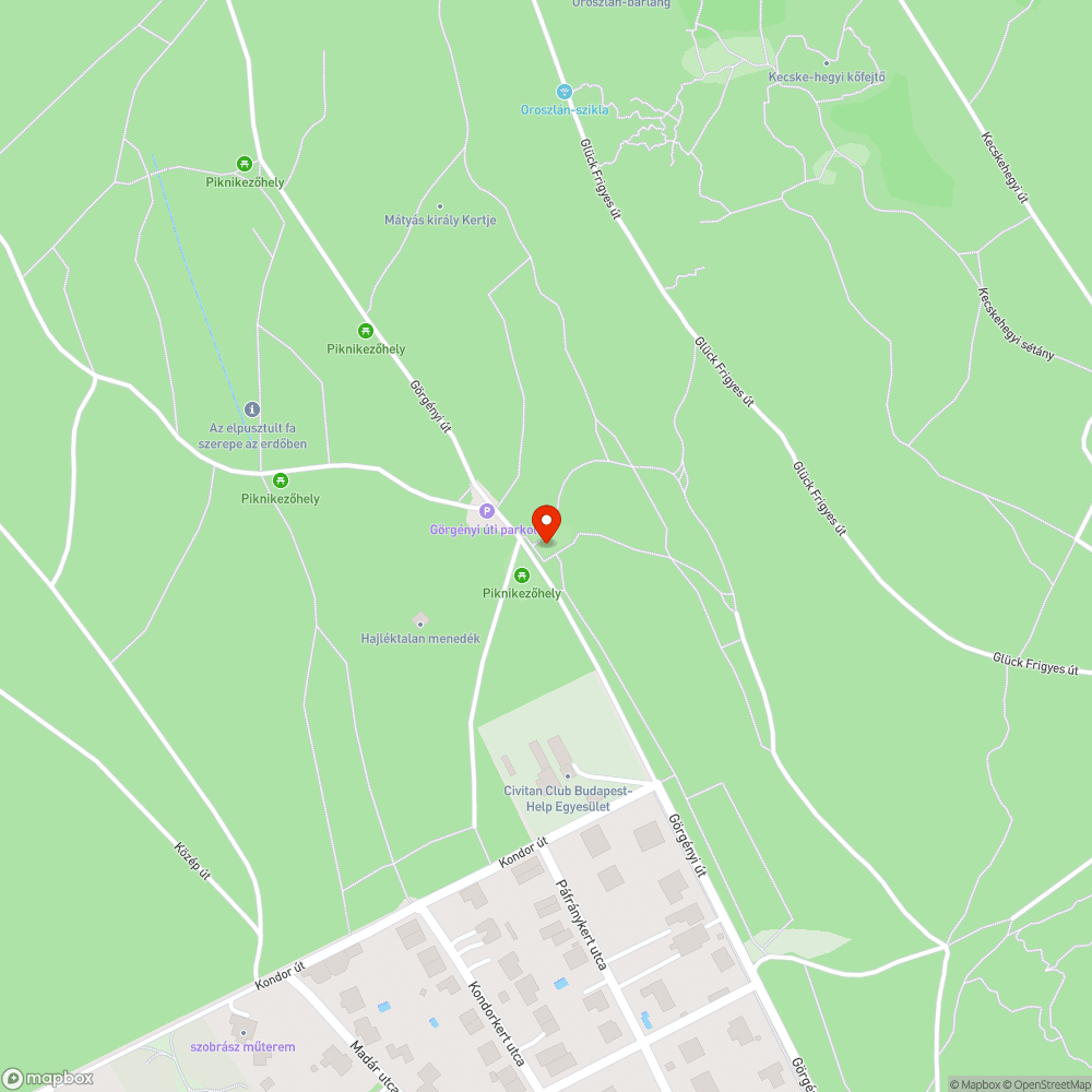 Szétszórt szemét a macis játszótér mellett bejelentés helye