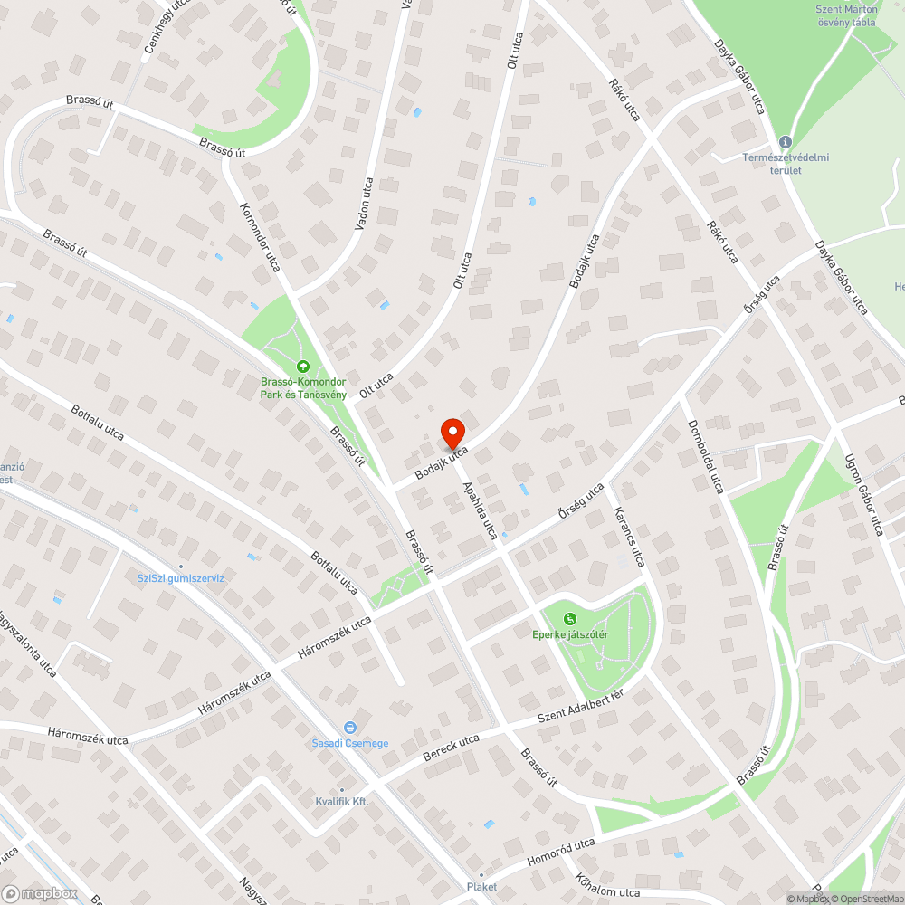 Roncsok bejelentés helye