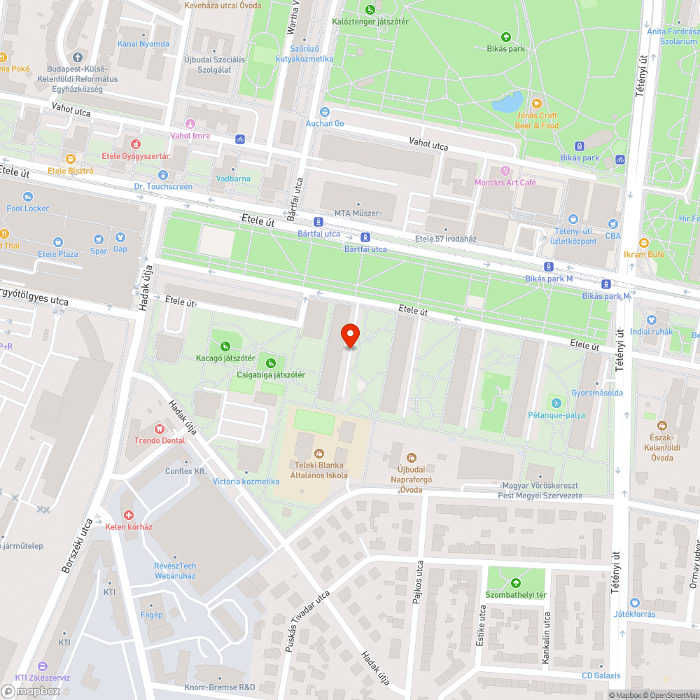 Parkolóban ragadós szennyeződés bejelentés helye